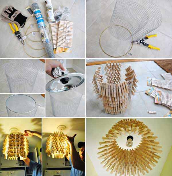 20 Creative Uses for Clothespins You Can Make For Your Home10
