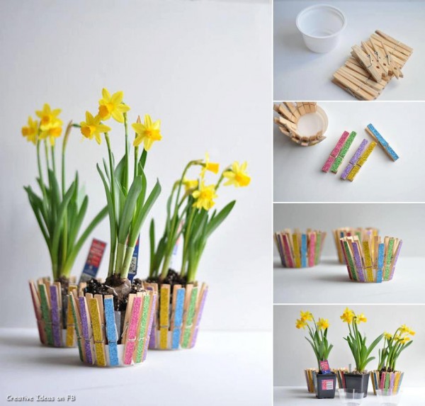 20 Creative Uses for Clothespins You Can Make For Your Home9