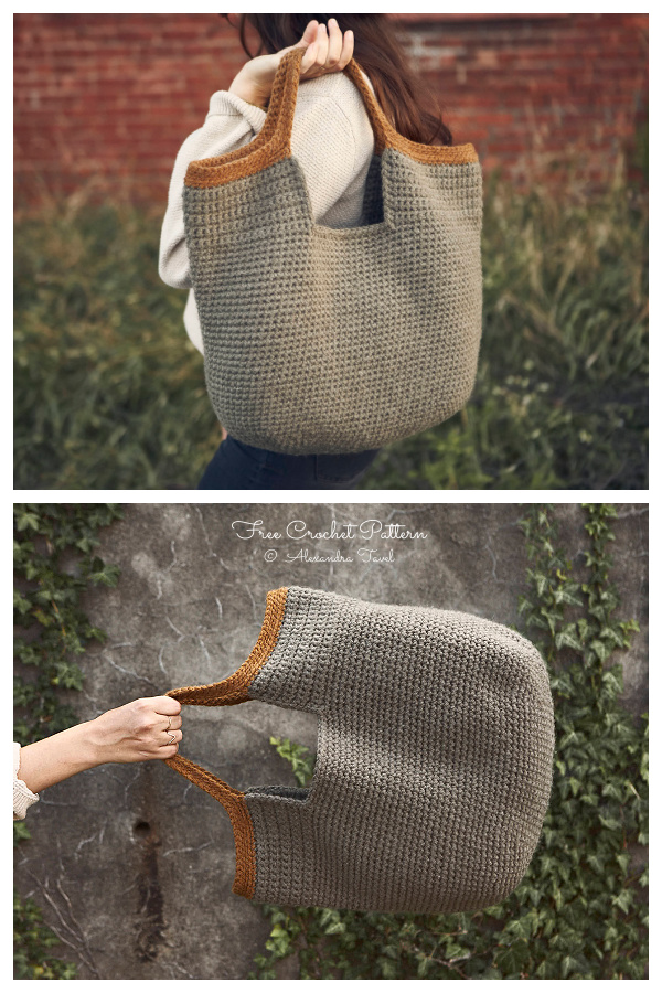 Huntington Carryall Tote Bag Free Patterns 