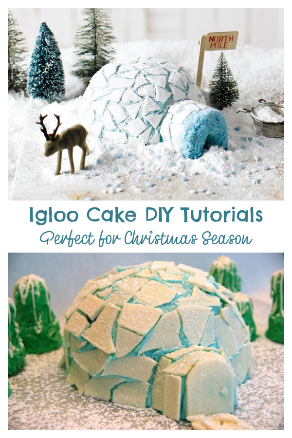 DIY Igloo Cake Tutorial
