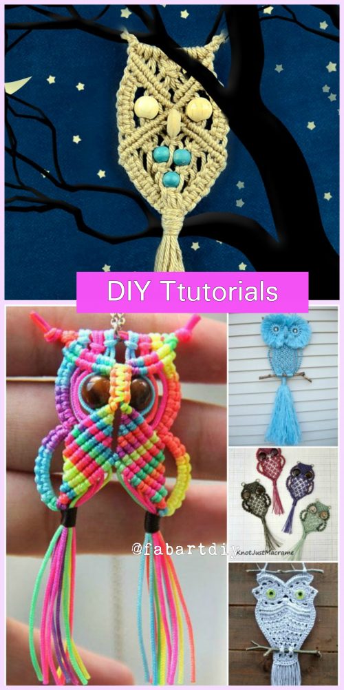 DIY Macrame Owl Tutorial with Video