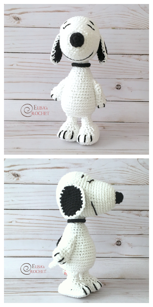 Crochet Snoopy Toys Amigurumi Free Patterns