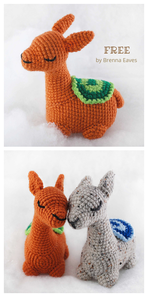 Crochet Llama Toy Amigurumi Free Pattern