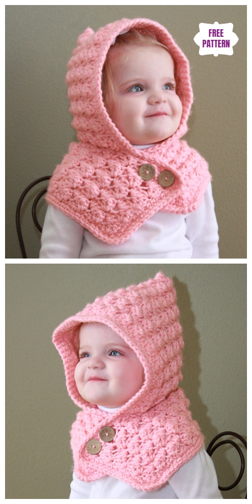 Crochet Silver & Spice Hood Free Crochet Pattern