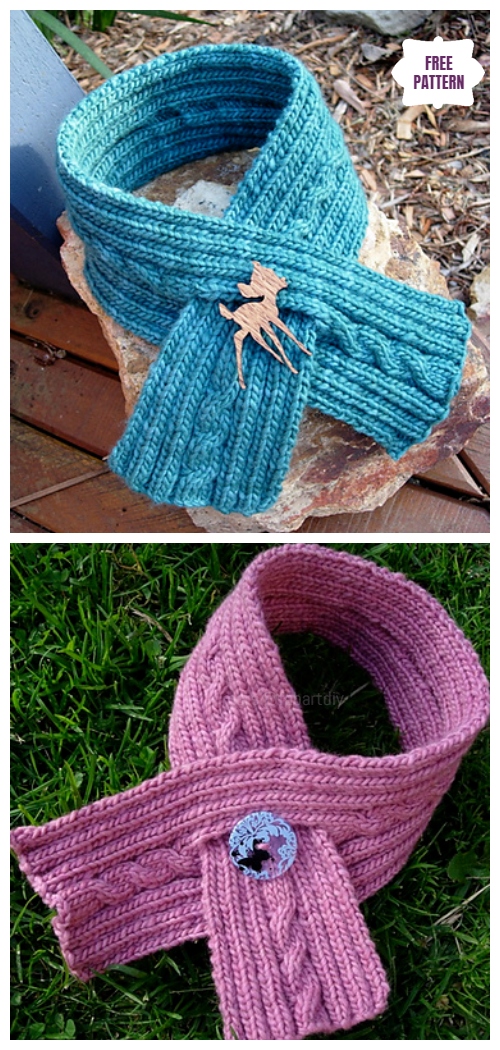 Knit Paula's Scarfette Free Knitting Pattern