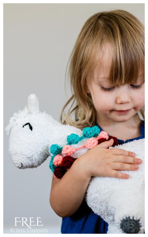 Crochet Allie the Alpaca Amigurumi Free Patterns