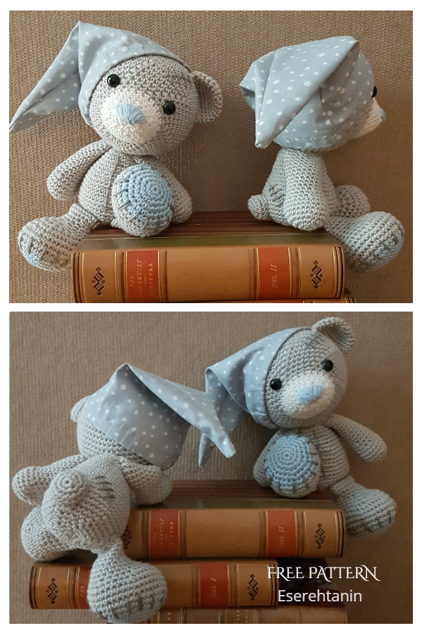 Crochet Bedbug Teddy Bear Amigurumi Free Patterns