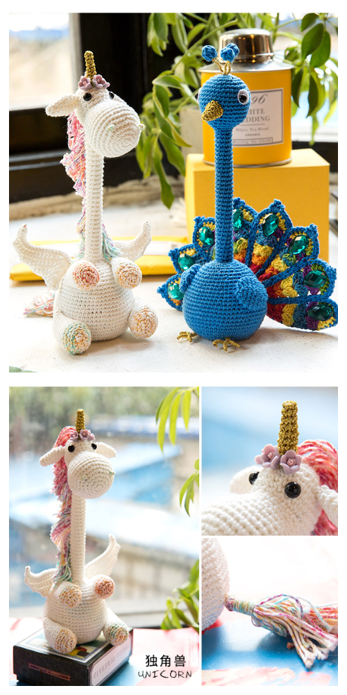 Crochet Unicorn Pen Amigurumi Free Pattern