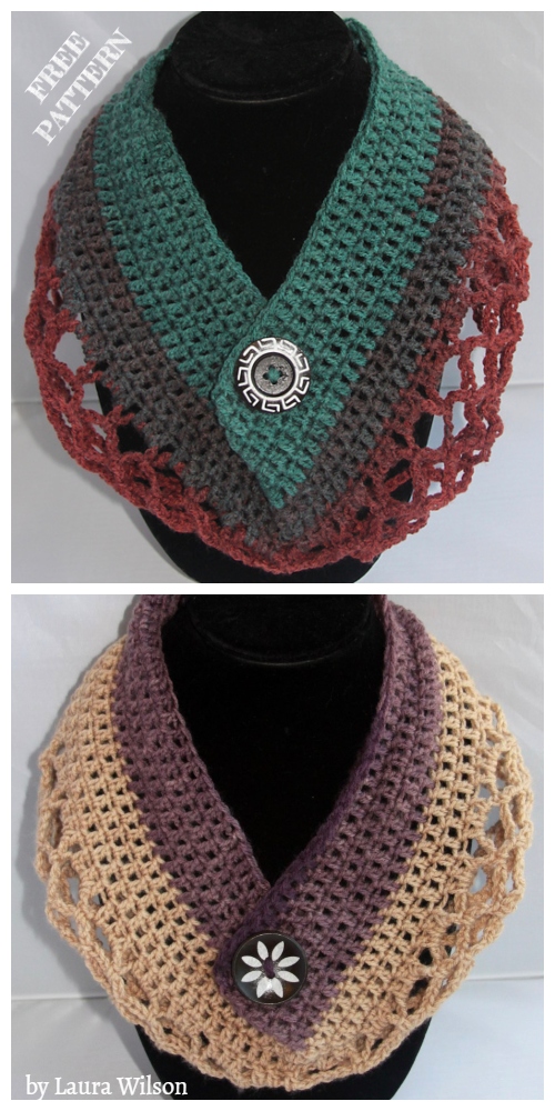 Crochet Lace Neck Warmer Free Crochet Patterns