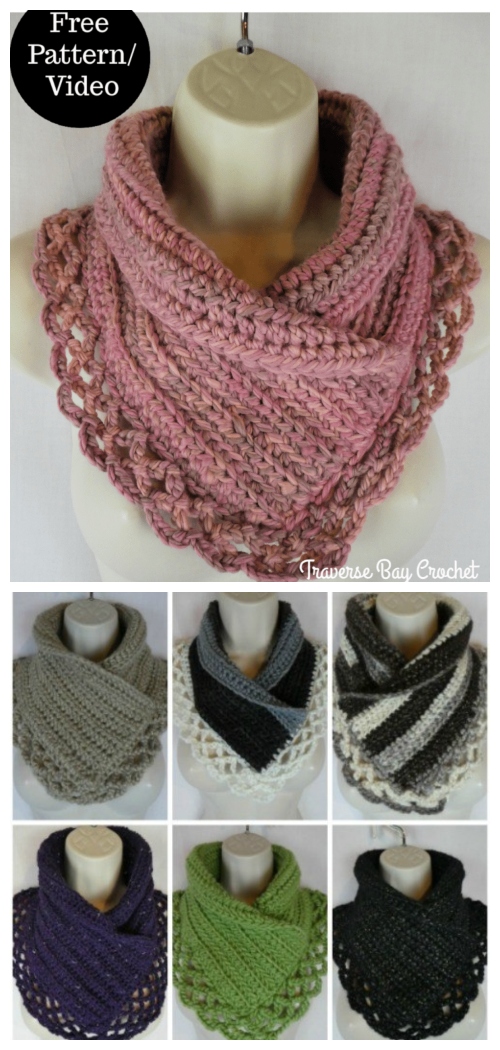 Crochet Lace Neck Warmer Free Crochet Patterns