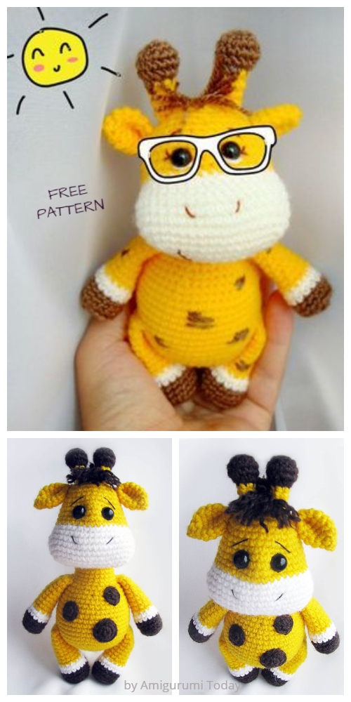 Crochet Baby Giraffe Amigurumi Free Patterns