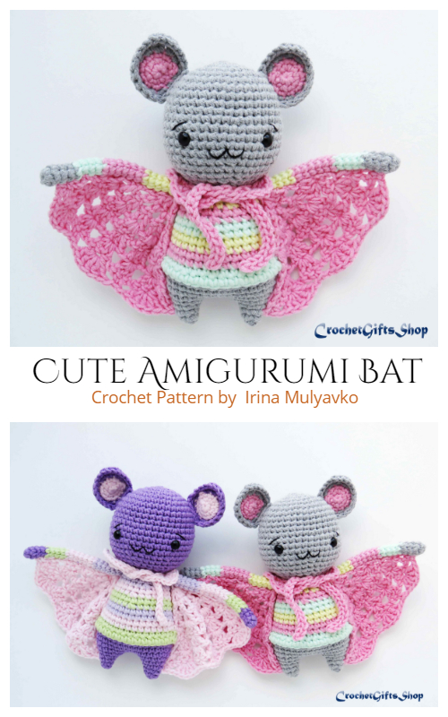 Halloween Amigurumi  Bat Crochet Patterns