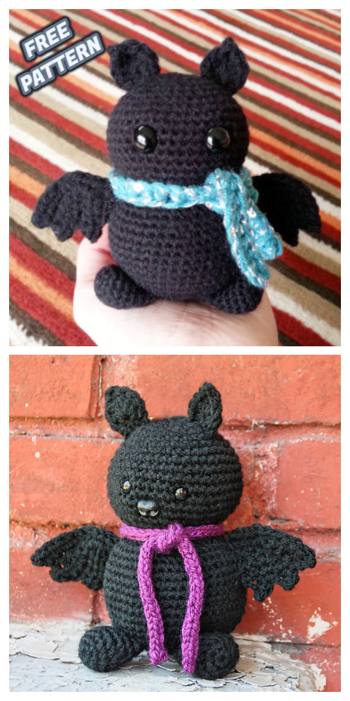 Halloween Crochet Brew the Bat Amigurumi Free Patterns