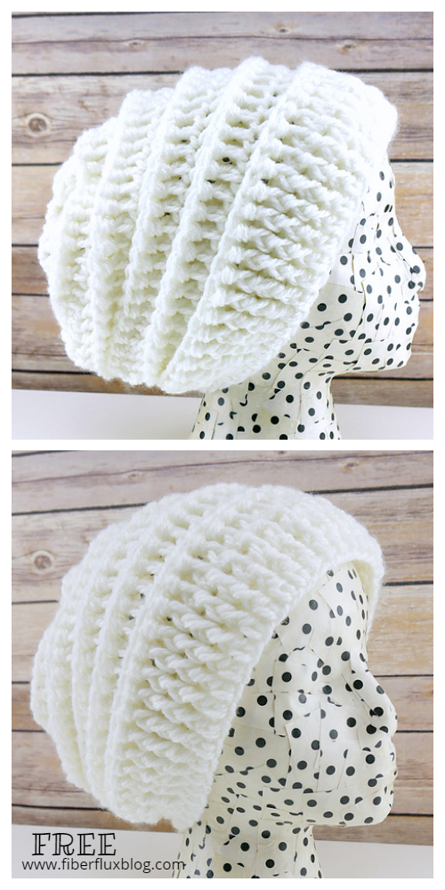 Quick Gift Slouch Hat Free Crochet Pattern