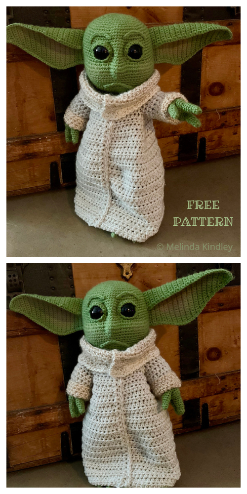 Amigurumi Precious Yoda Free Crochet Pattern