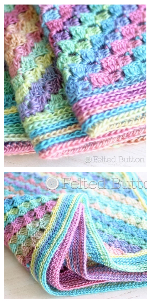 Spring into Summer Blanket Free Crochet Pattern