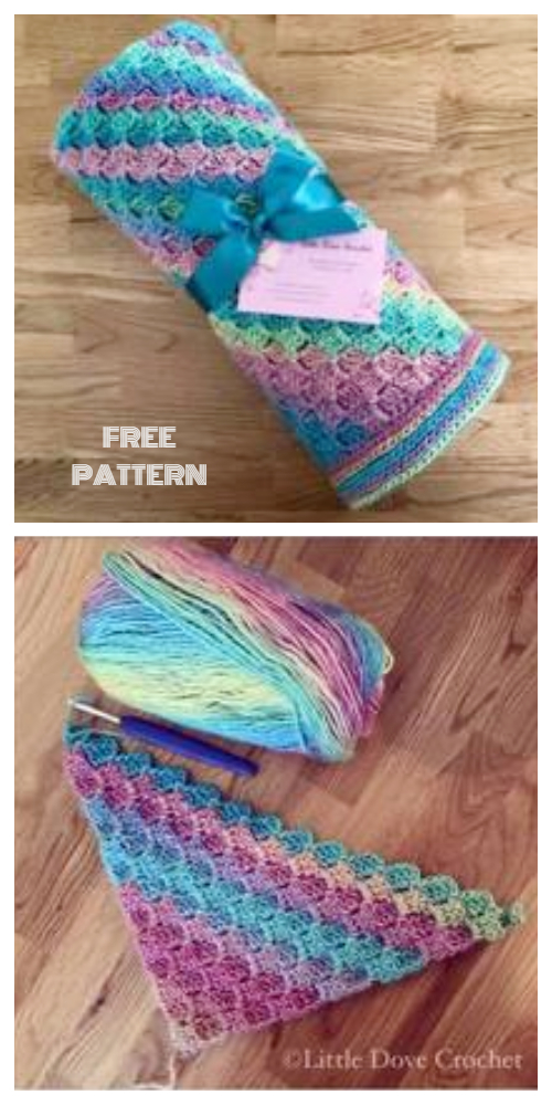 Spring into Summer Blanket Free Crochet Pattern