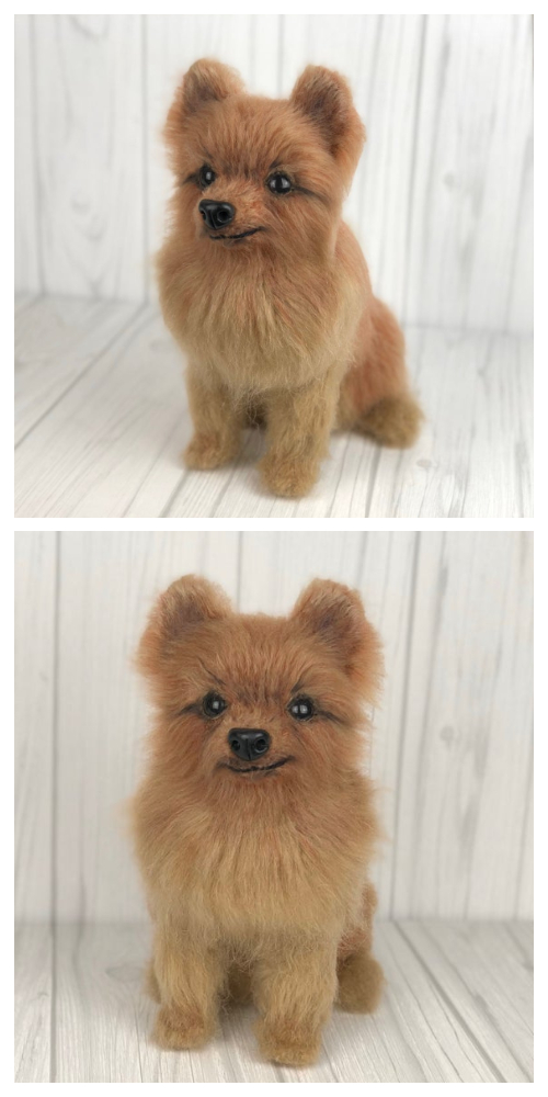 Amigurumi Furry Poodle Dog Crochet Patterns