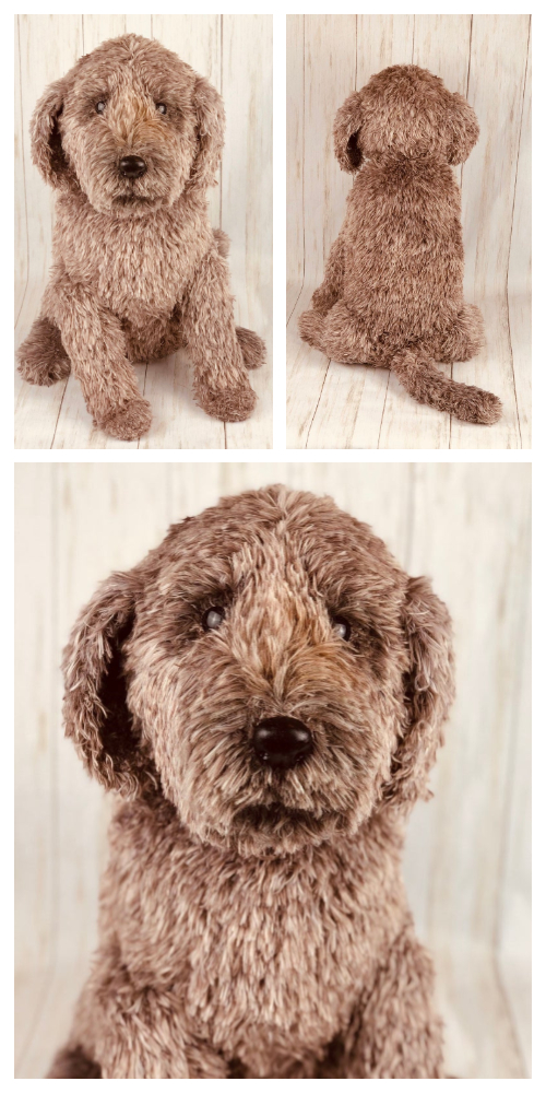 Amigurumi Furry Poodle Dog Crochet Patterns