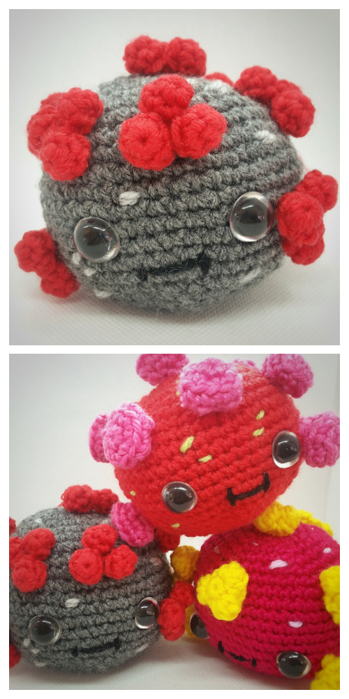 Crochet Coronavirus Amigurumi Free Patterns & Paid