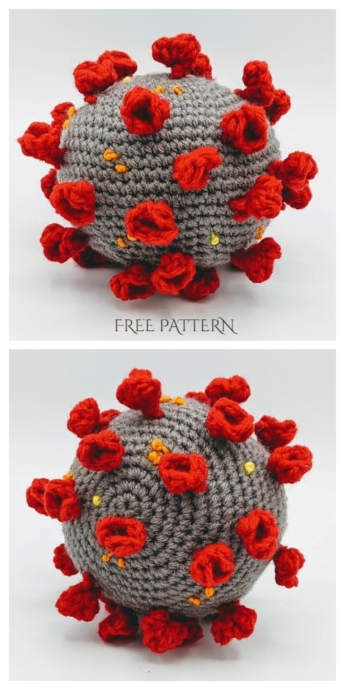 Crochet Coronavirus Amigurumi Free Patterns 