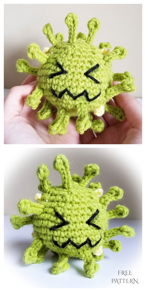 Crochet Coronavirus Amigurumi Free Patterns 