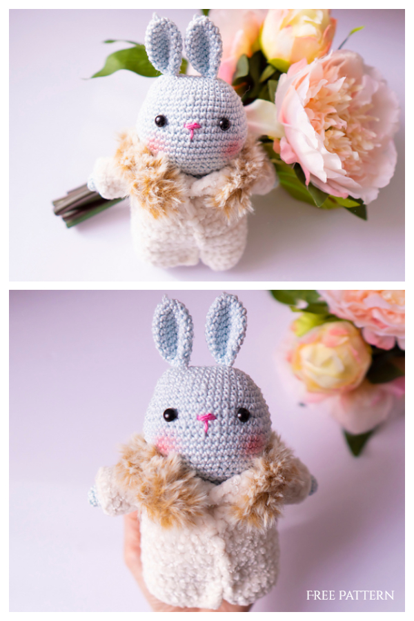 Amigurumi Spring Luna Bunny Free Crochet Patterns