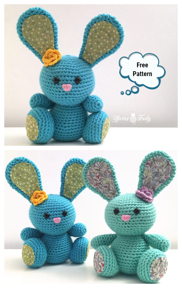 Crochet Spring Bunny Amigurumi Free Patterns 