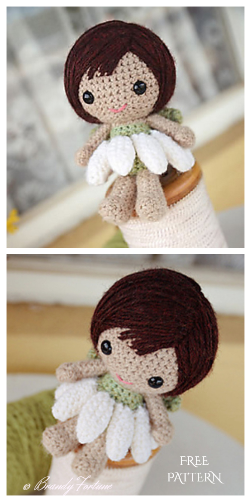 Amigurumi Margarita Fairy Doll Free Crochet Patterns