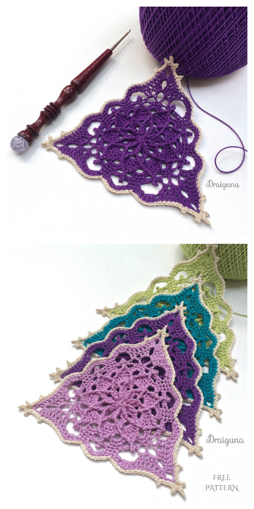 Wispweave Triangle Free Crochet Pattern