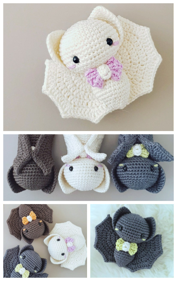Halloween Crochet Bats Amigurumi Patterns