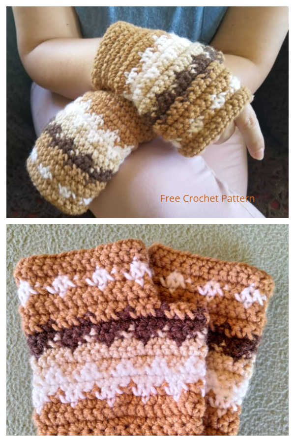 Bernie Sanders Inspired Fingerless Mittens Free Crochet Patterns  