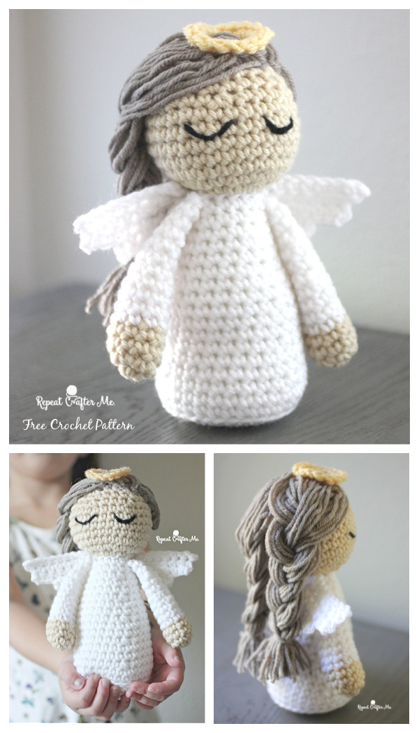Crochet Angel Doll Amigurumi Free Patterns