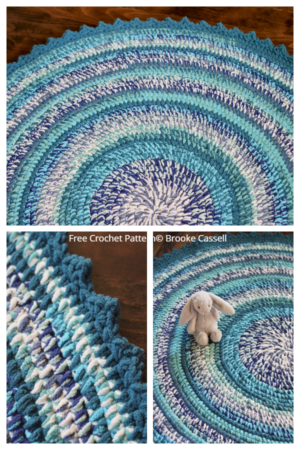 Tummy Time Nursery Rug Free Crochet Patterns