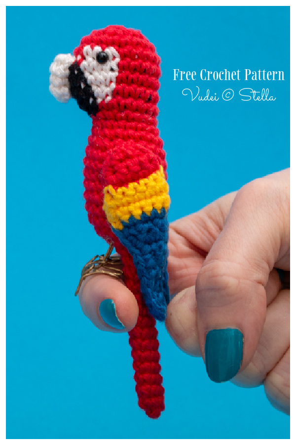 Crochet Parrot Amigurumi Free Patterns + Video