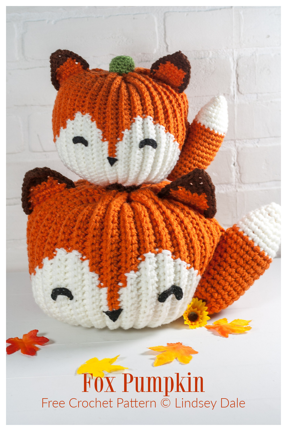 Amigurumi Fox Pumpkin Free Crochet Patterns 