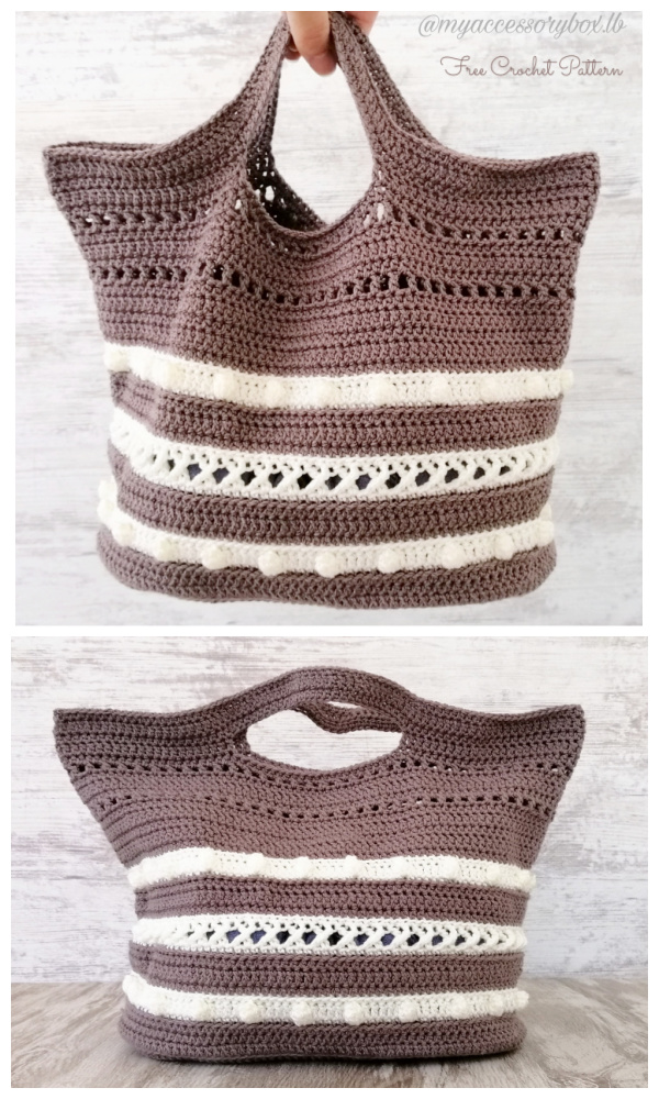 Take me Everywhere Tote Bag Free Crochet Patterns