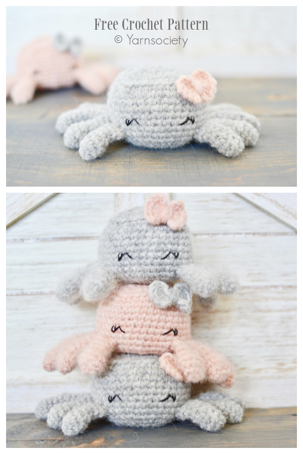 Crochet Sharlotte The Spider Amigurumi Free Patterns