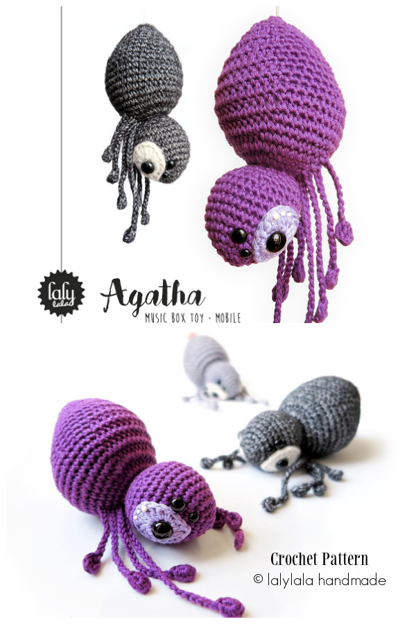 Crochet Spider Agatja Amigurumi Patterns