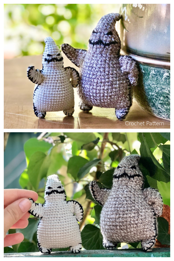Amigurumi Oogie Boogie Doll Crochet Patterns