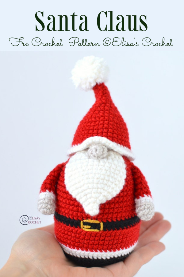 Crochet Santa Claus Amigurumi Free Patterns