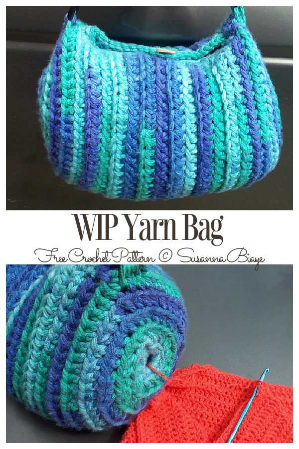 Wip Bag Free Crochet Patterns 