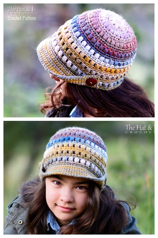 Boho Beanie Hat Crochet Patterns