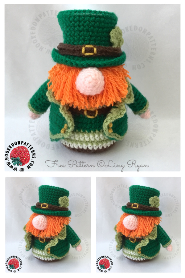 Crochet Leprechaun Gonk Amigurumi Free Patterns