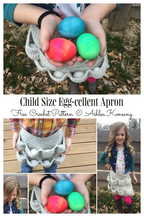 Child Size Egg-cellent Apron Free Crochet Patterns