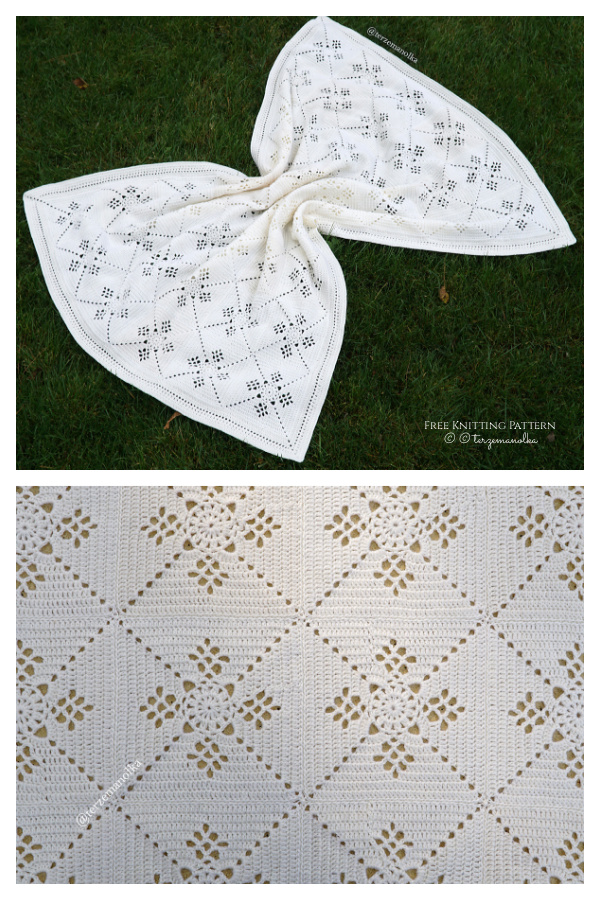 Victorian Lattice Square Free Crochet Pattern