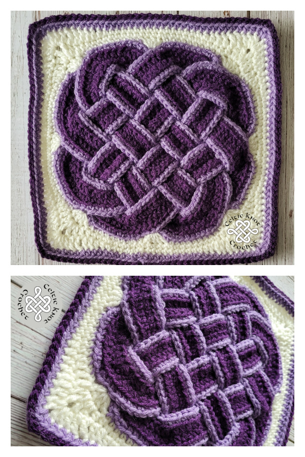 Celtic Blanket Square Free Crochet Patterns