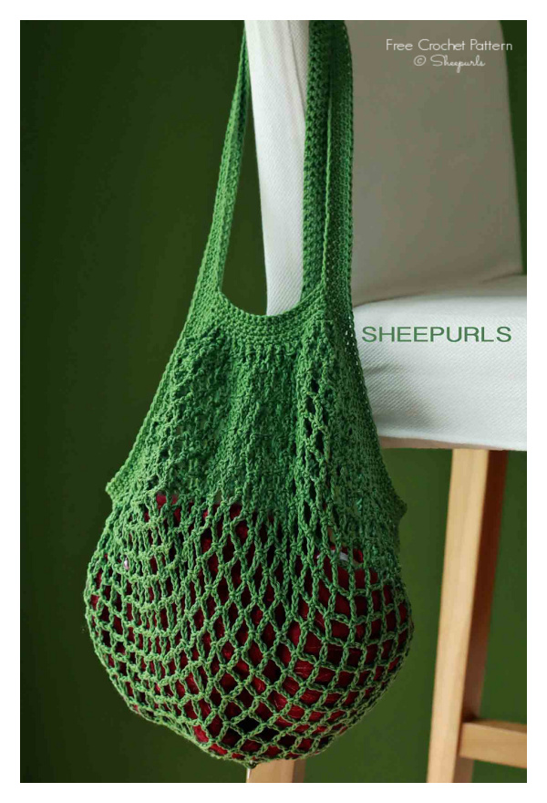 Market EDDA Bag Free Crochet Pattern