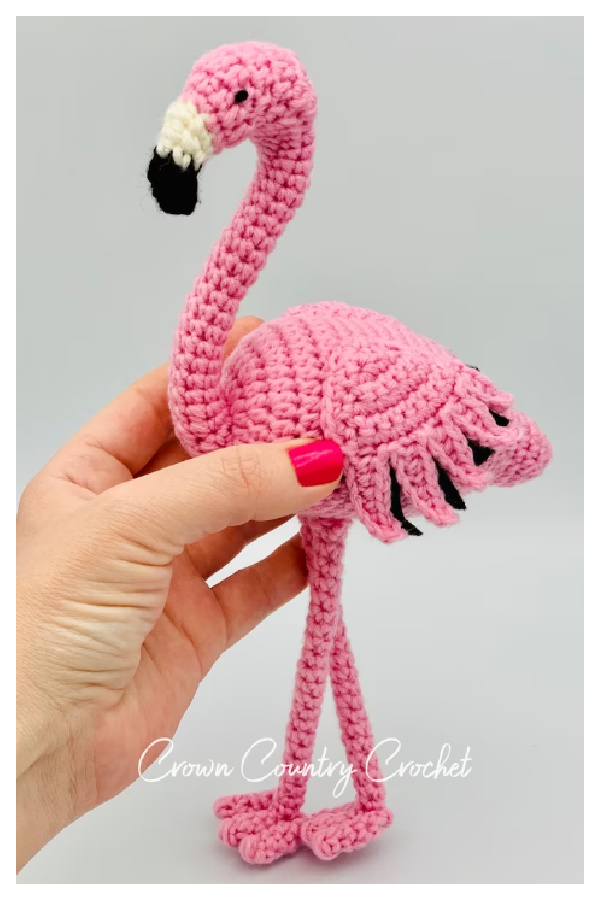 Amigurumi Little Flamingo Crochet Pattern