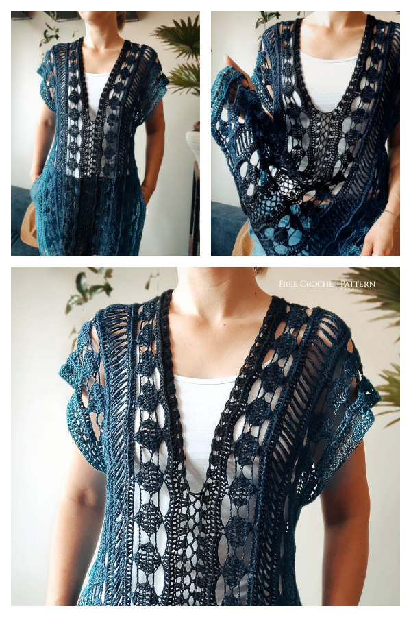 Olimpia Lace Top Free Crochet Pattern